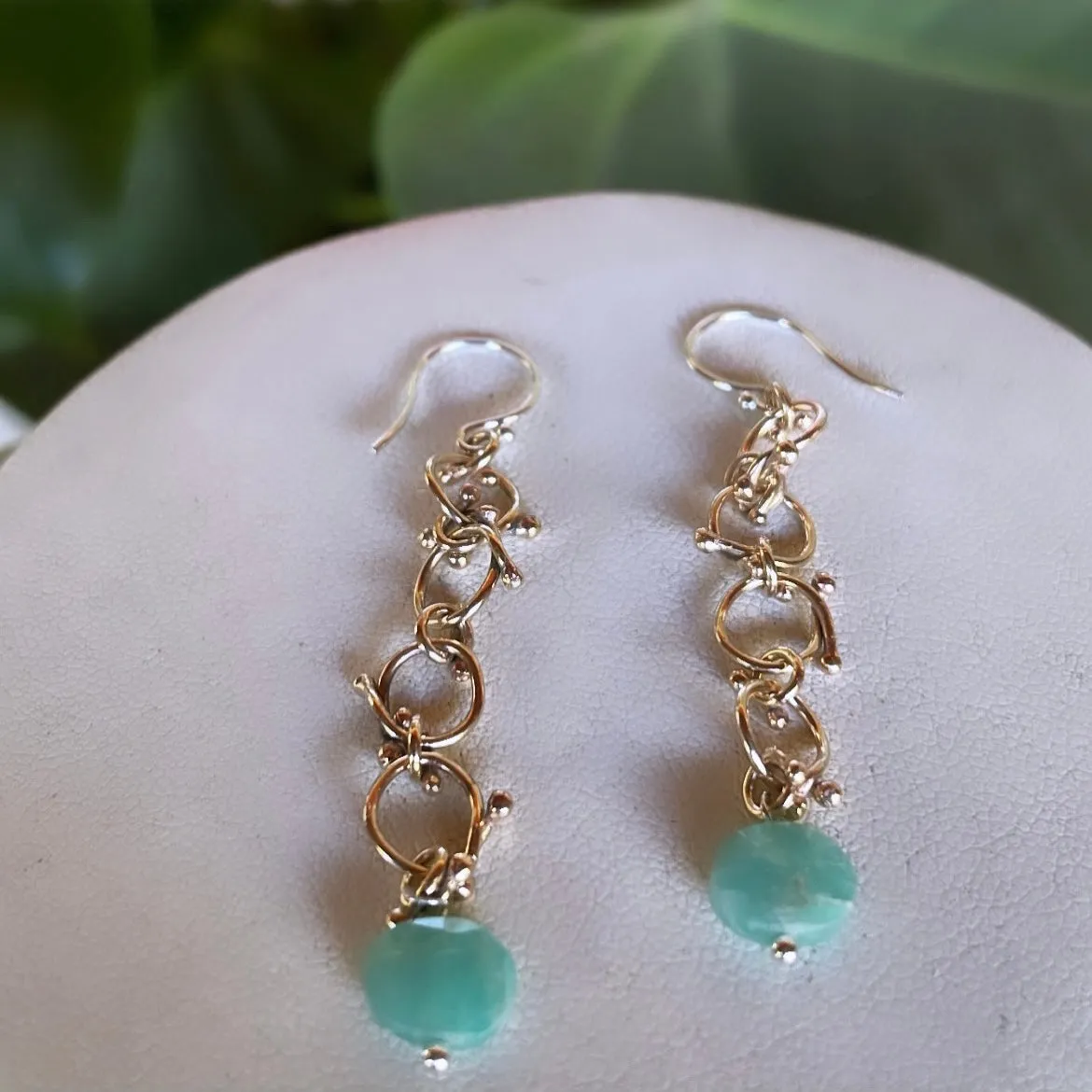 Tangle Amazonite earrings