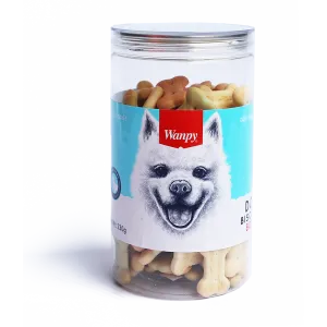 Wanpy Dog Biscuits Bone 230g