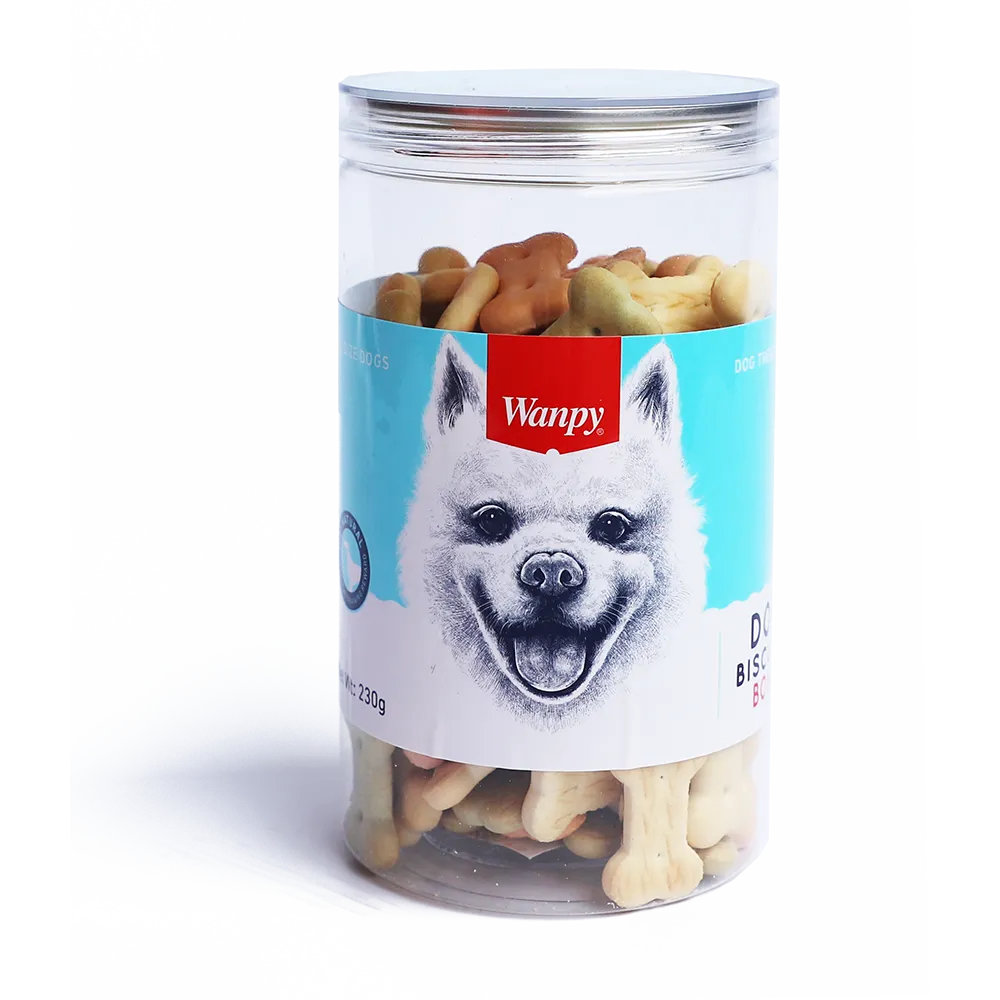 Wanpy Dog Biscuits Bone 230g