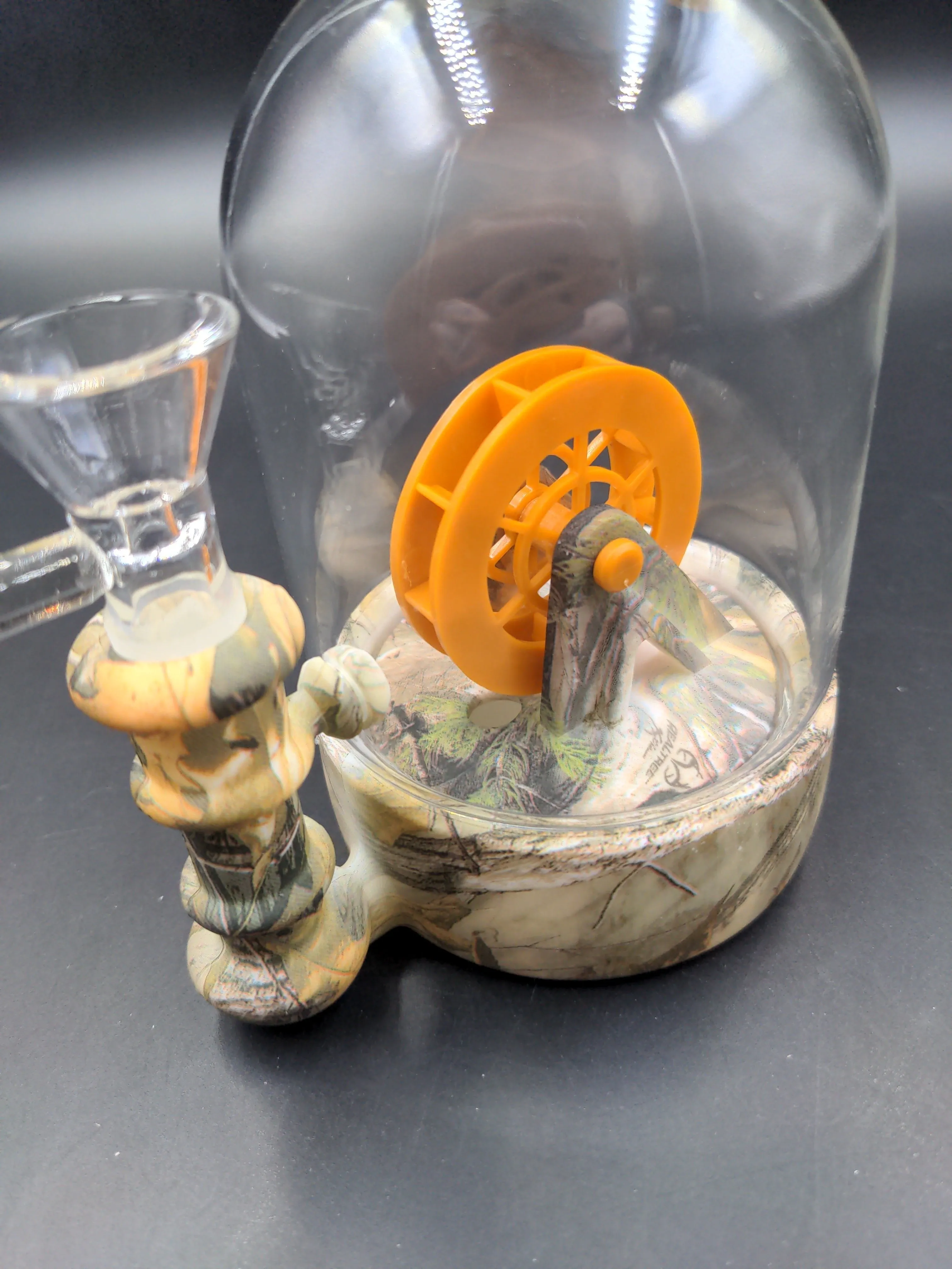 Waterwheel Bell Jar Water Pipe | 6 | 14mm